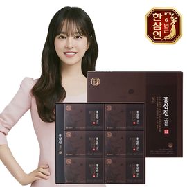 [NH Red Ginseng Hansamin] 6-Year Korean Red Ginseng Jin Gold Liquid Pouches 50ml 30 Pack with Shopping Bag  _ Made in Korea